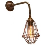 Jailhouse Cage Wall Light